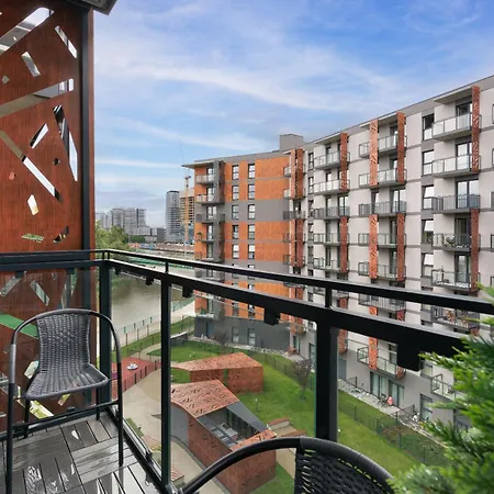 Jesionowe Ashwood Widok Na Odre 1,4 Km Od Rynku Parking Podziemny W Cenie Klimatyzacja Sauna W 1 River Oder View 1,4 Km Market Square Underground Parking Balcony Air Conditioning Appartamento Breslavia
