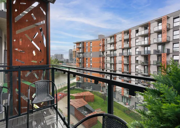 Jesionowe Ashwood Widok Na Odre 1,4 Km Od Rynku Parking Podziemny W Cenie Klimatyzacja Sauna W 1 River Oder View 1,4 Km Market Square Underground Parking Balcony Air Conditioning Apartment Breslau